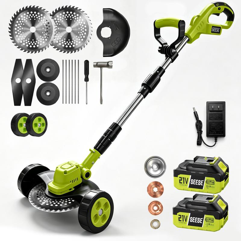 SEESE  3 In 1 Cordless Grass Trimmer, Weed Eater and Edger