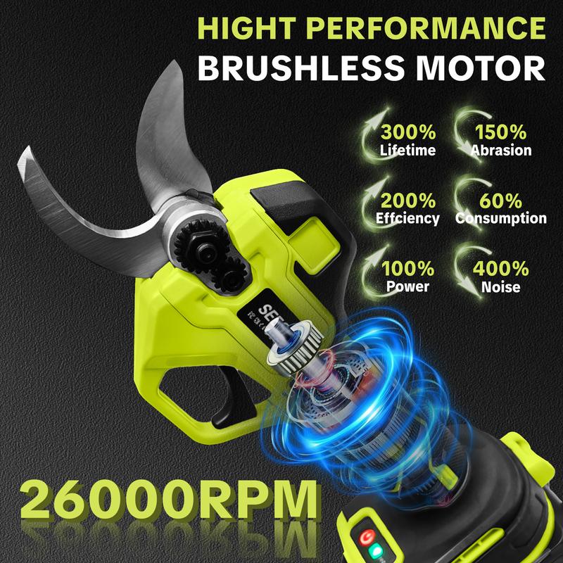 SEESE Electric Cordless Power Pruner