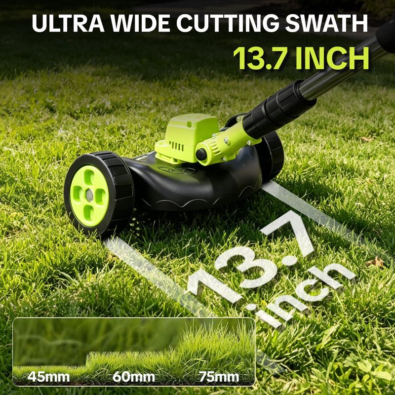 SEESE  3 In 1 Cordless Grass Trimmer, Weed Eater and Edger