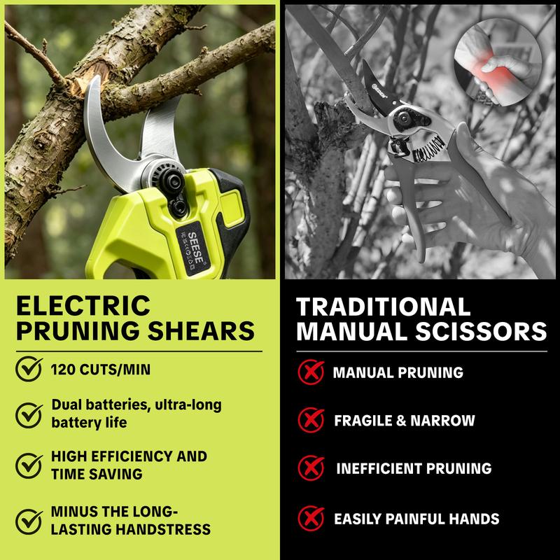 SEESE Electric Cordless Power Pruner